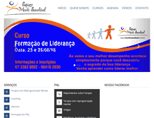 Tablet Screenshot of mentesaudavel.com.br